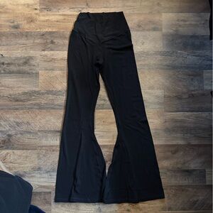 Aerie crossover flare leggings